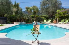 Spacious Villa Vallauris Cannes with AC throughout and large private pool